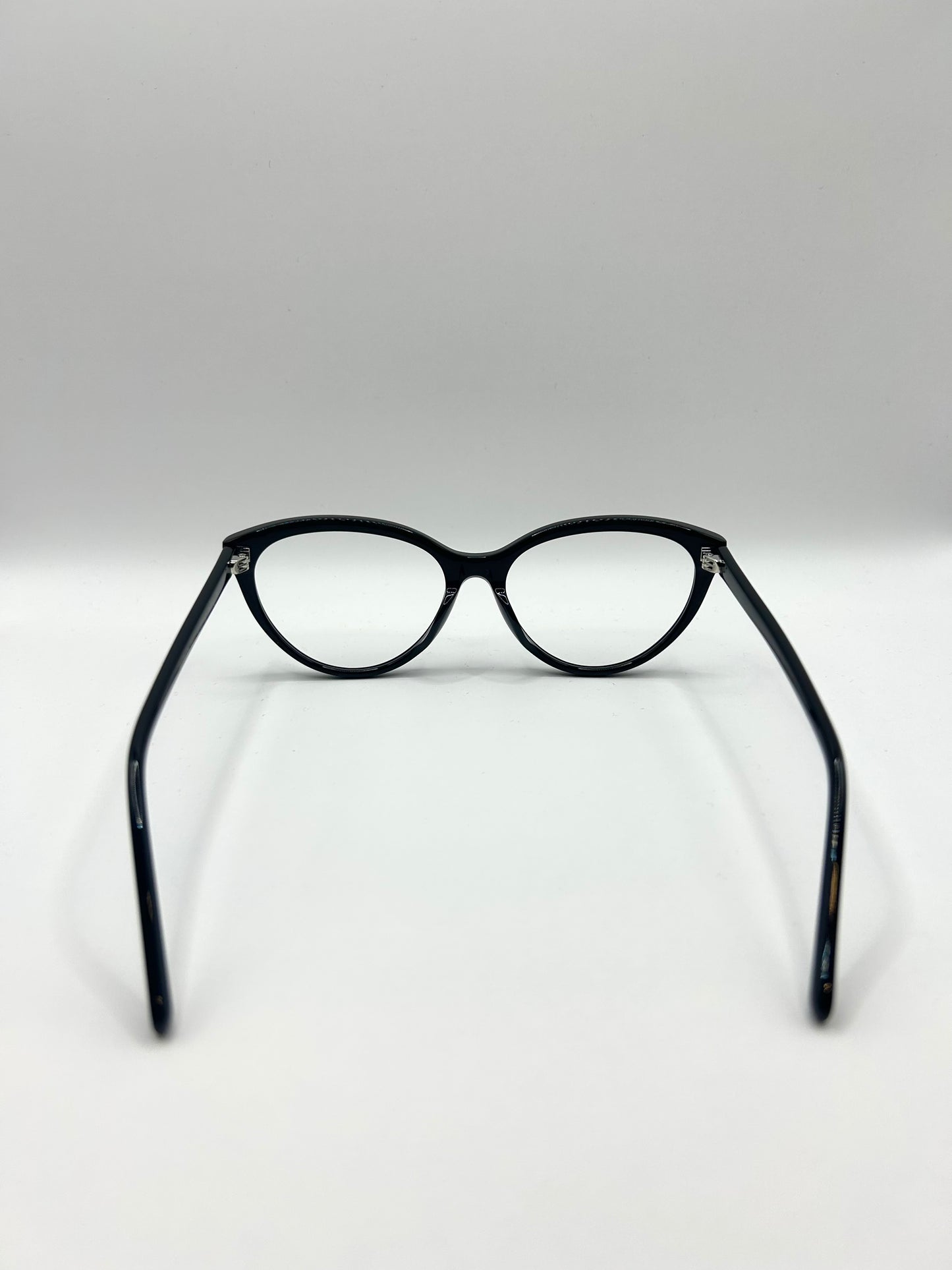 Zwarte cat-eye computerbril
