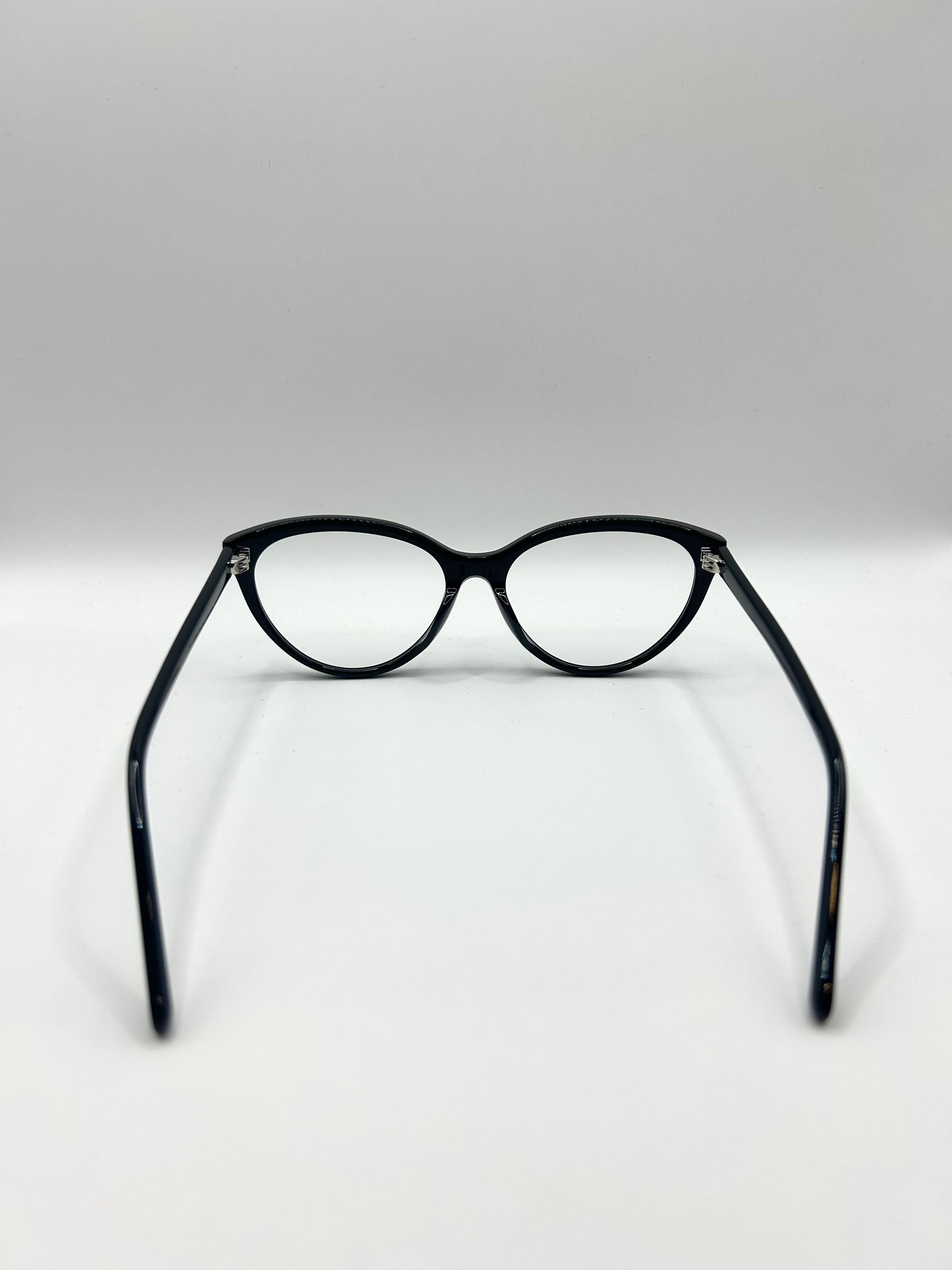 Zwarte cat-eye computerbril